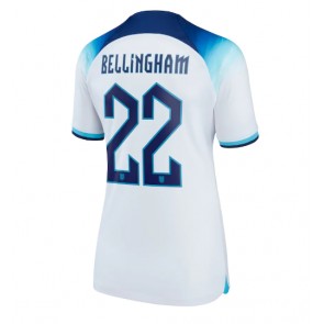 England Jude Bellingham #22 Hemmatröja Kvinnor VM 2022 Kortärmad